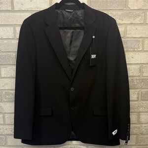 DKNY Black Men’s Suit Jacket Size 44R